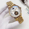 Patek Philippe Gold-Tone Open-Heart Watch