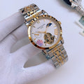 Patek Philippe White Dial Two-Tone Bracelet Watch
