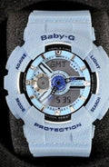 baby-g Blue Silver Dial Watch