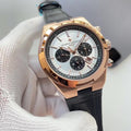 BREITLING Rose Gold-Tone Chronograph Watch