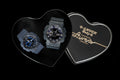 Casio Black Blue Dial Couple Watch Set