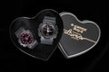 Casio Black Pink Dial Couple Watch Set