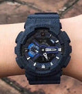 G-SHOCK Black Blue Dial Watch